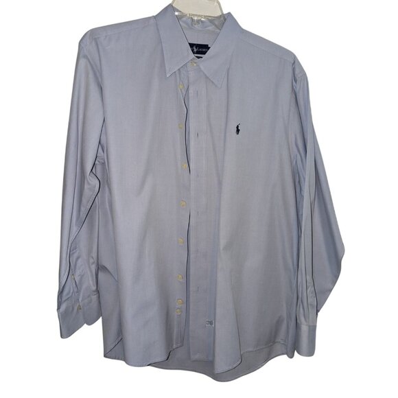 Ralph Lauren Other - Ralph Lauren Button Up Shirt Men’s  Extra Large Blue Long Sleeved 100% Cotton